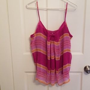 🛍 Pink striped tank top 🛍